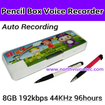 2015 Exclusive Unique Pencil Box Reliable Timer Recording Hidden Voice Recording Recorder